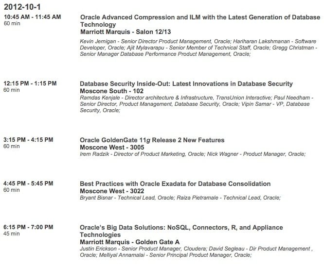 OOW - 01 de Outubro de 2012